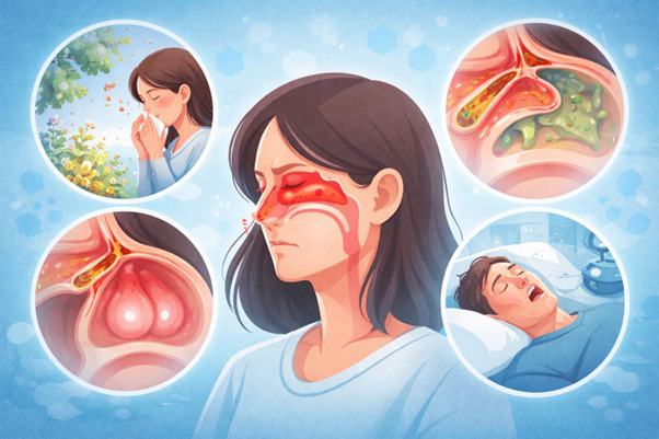 Common Reasons for a Blocked Nose