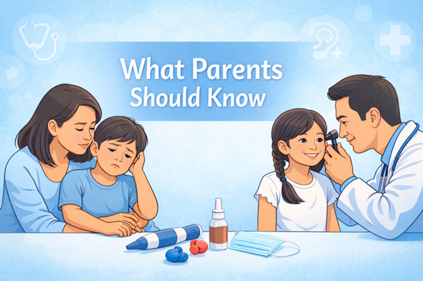 What Parents Should Know About Common Ear, Nose, and Throat Problems in Children